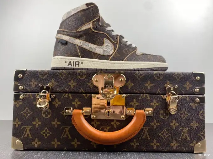 Reps TBK Jordan Air 1 OFF-WHITE LV x 0501